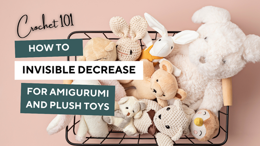 How to Crochet Invisible Decrease
