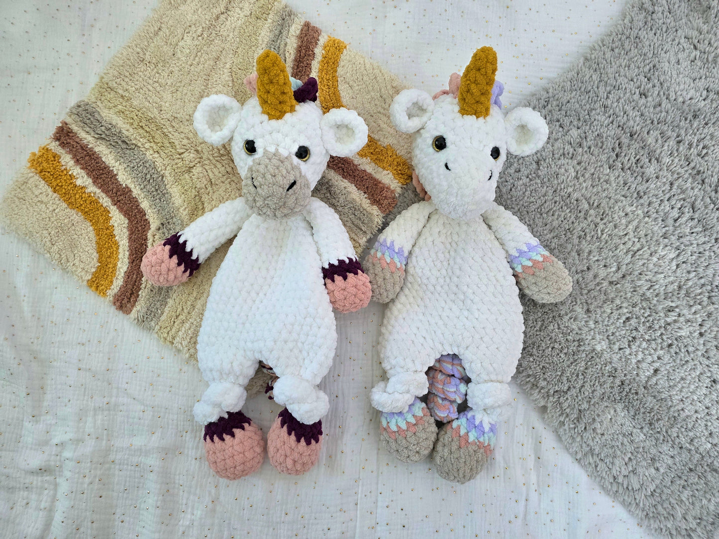 Unicorn "Lykke" Large Lovey