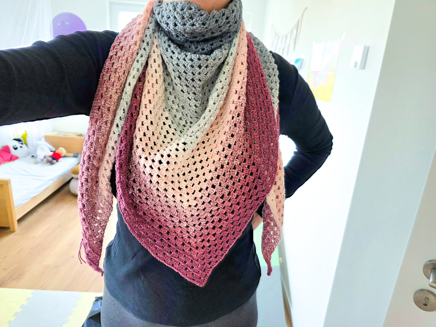 Granny Triangle Shawl