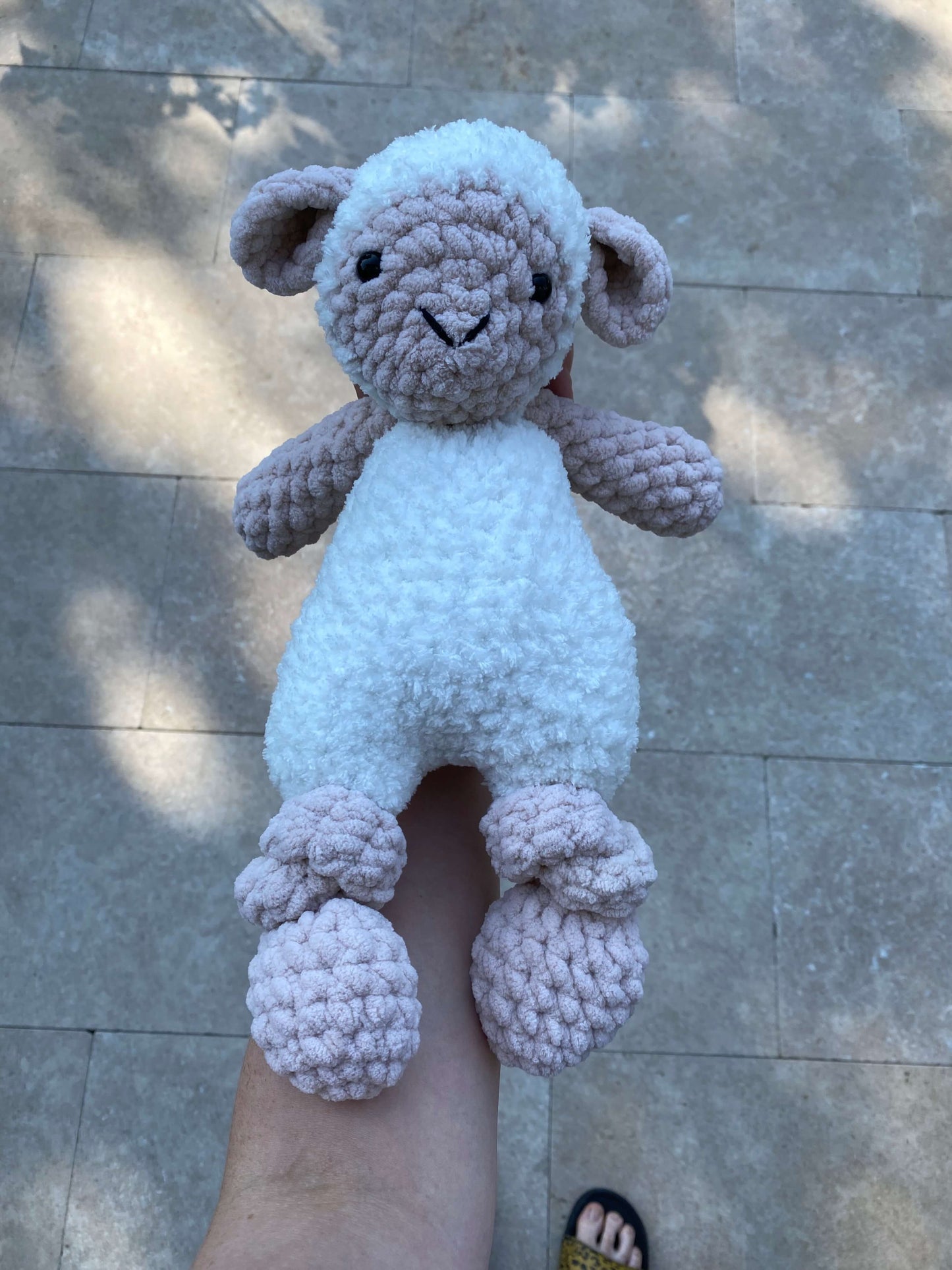 NO SEW Lamb "Lola" Large Lovey