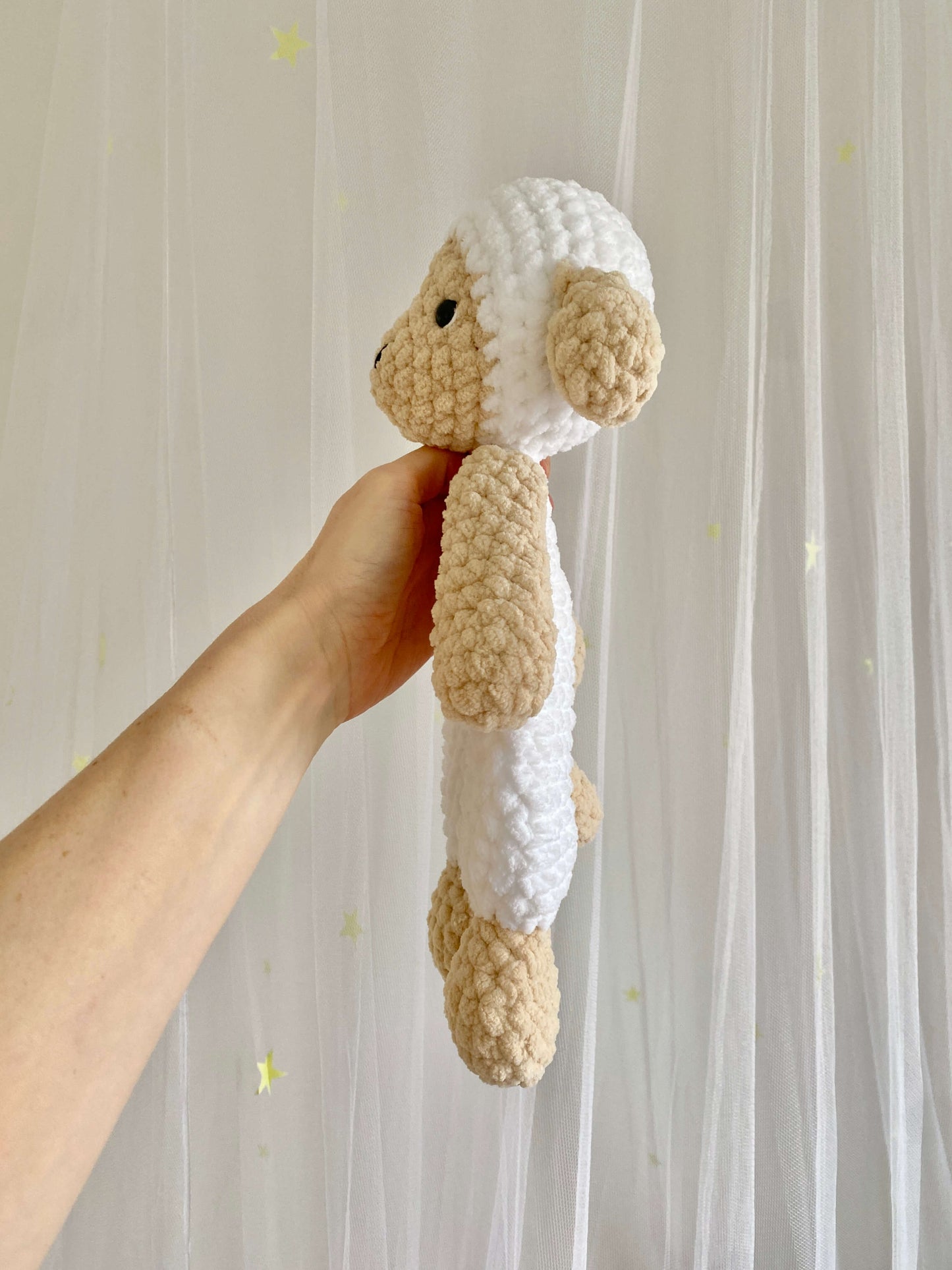 NO SEW Lamb "Lola" Large Lovey