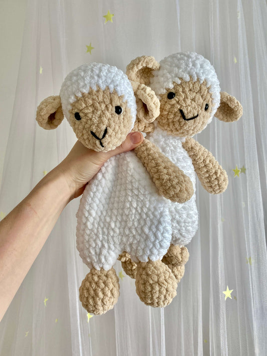 NO SEW Lamb "Lola" Large Lovey