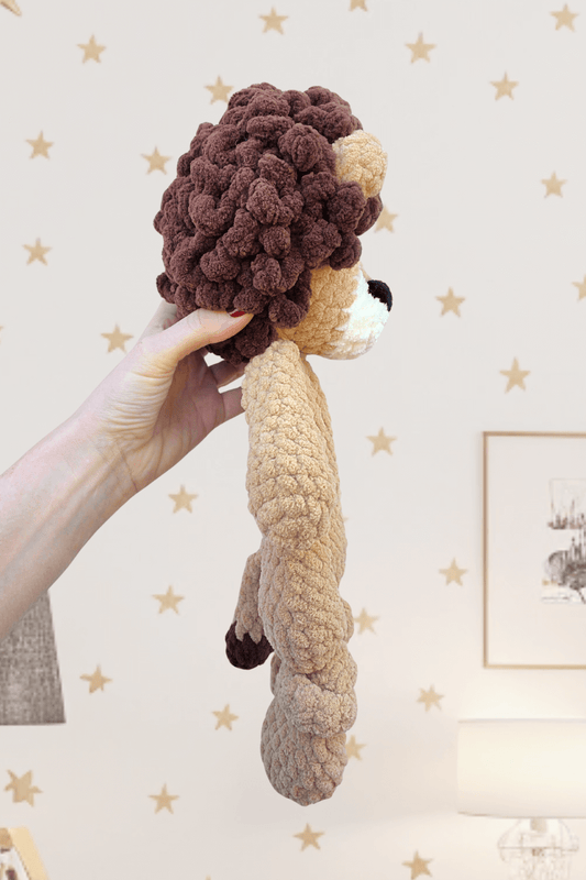 NO SEW Lion "Leopold" Large Lovey incl. FULL VIDEO TUTORIAL