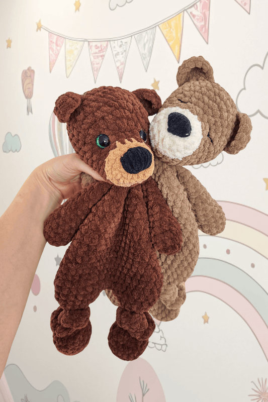 NO SEW Bear "Benji" Large Lovey