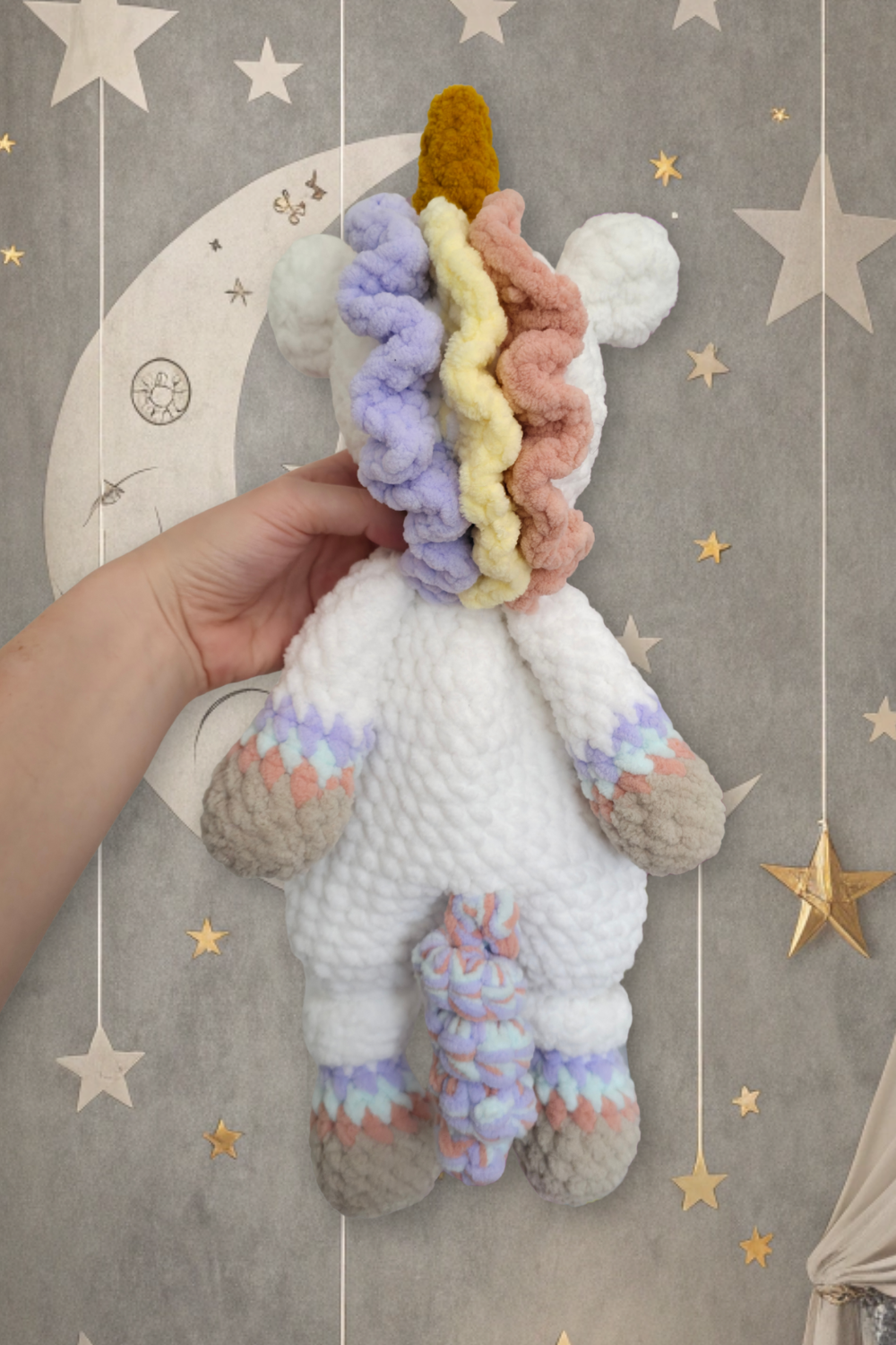 Unicorn "Lykke" Large Lovey