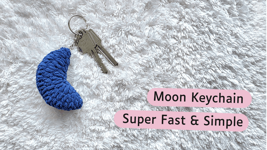 Moon Keychain (Super Fast & Easy)