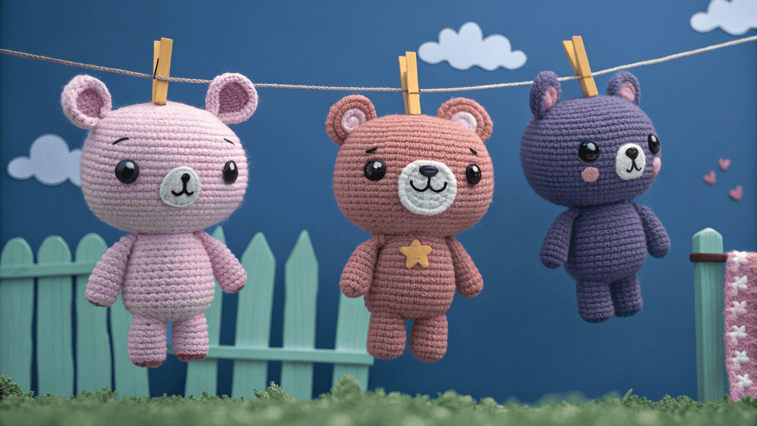 How to Clean Amigurumis & Plush Toys + [Infographic]