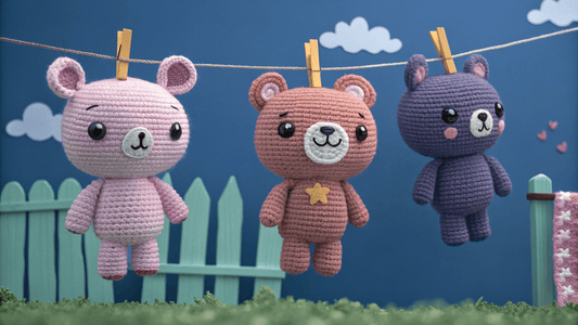 How to Clean Amigurumis & Plush Toys + [Infographic]