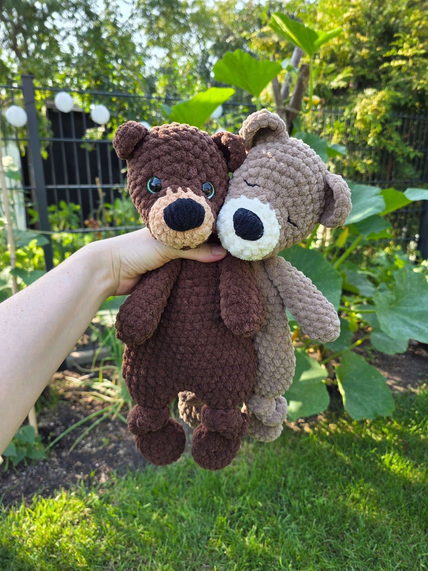 NO SEW Bear "Benji" Large Lovey