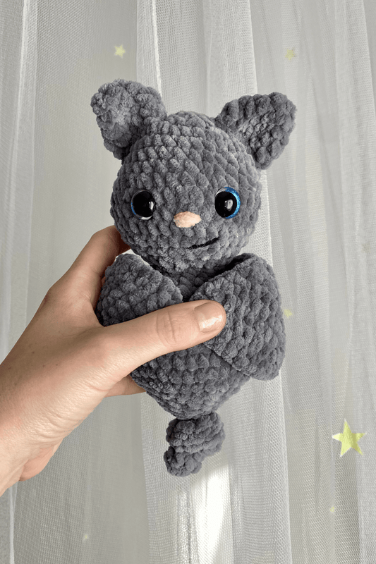 Bat "Nox" Plushie Crochet Pattern