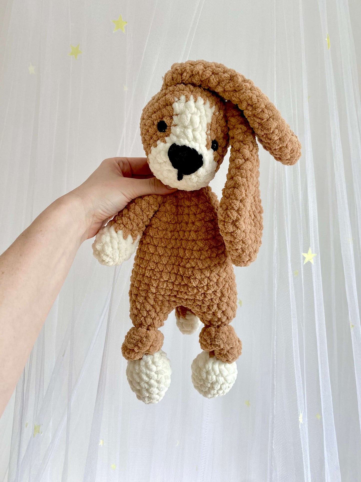Crochet Dog Pattern Beagle 