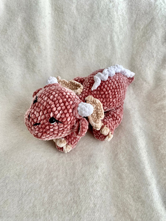 Dragon Crochet Pattern Stuffed Animal Plushie