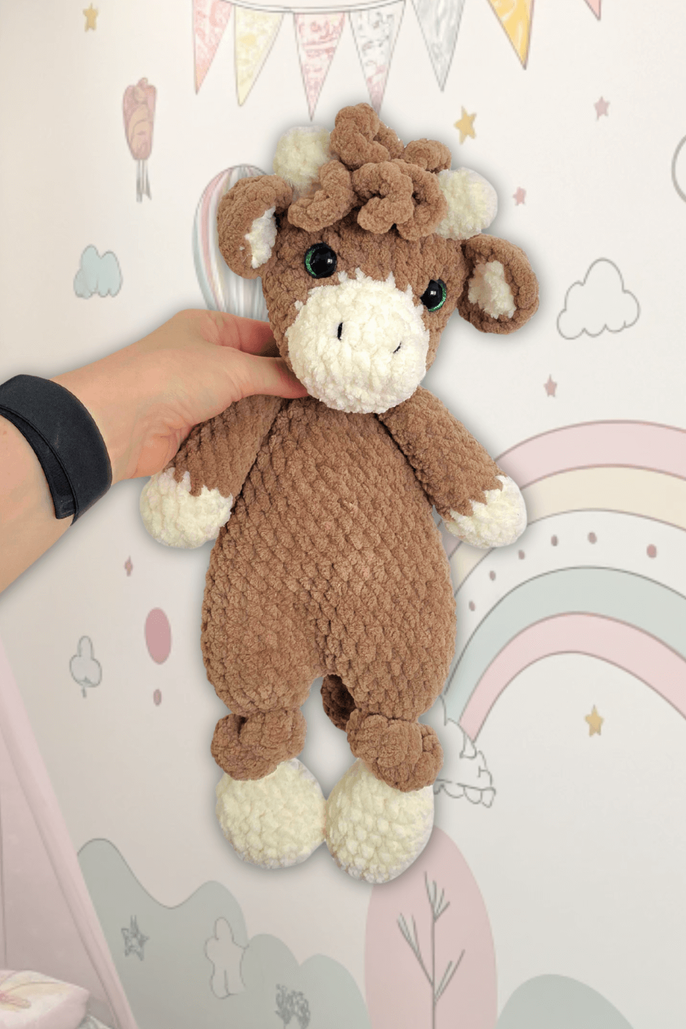 Low Sew Highland Cow "Kalle"