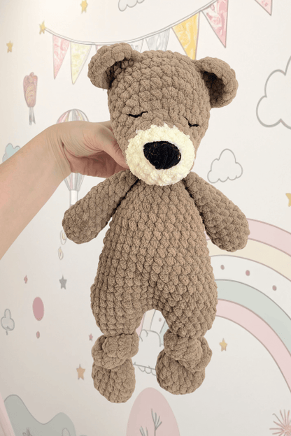 NO SEW Bear "Benji" Large Lovey