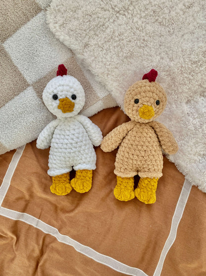 NO SEW Chicken "Henri" Crochet Pattern