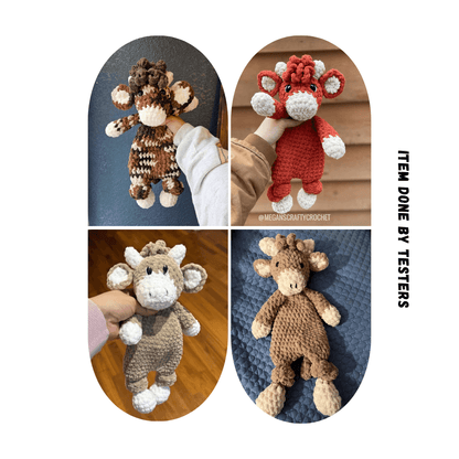 Highland Cow Lovey design by spreeberry done my testers