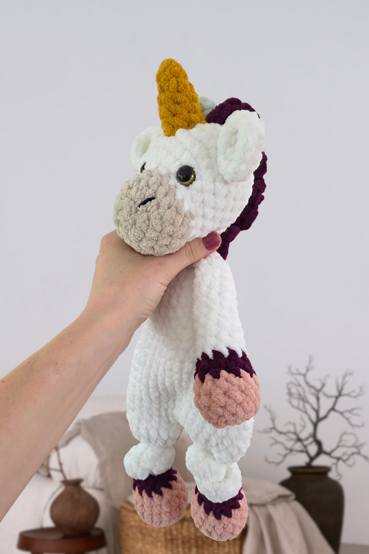 Unicorn "Lykke" Large Lovey
