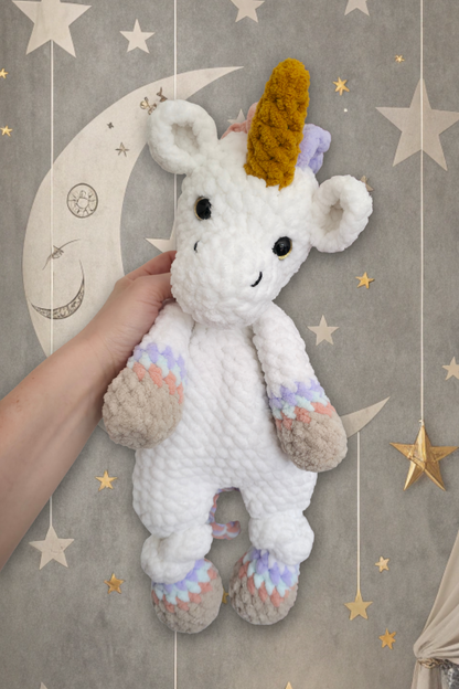 Unicorn "Lykke" Large Lovey